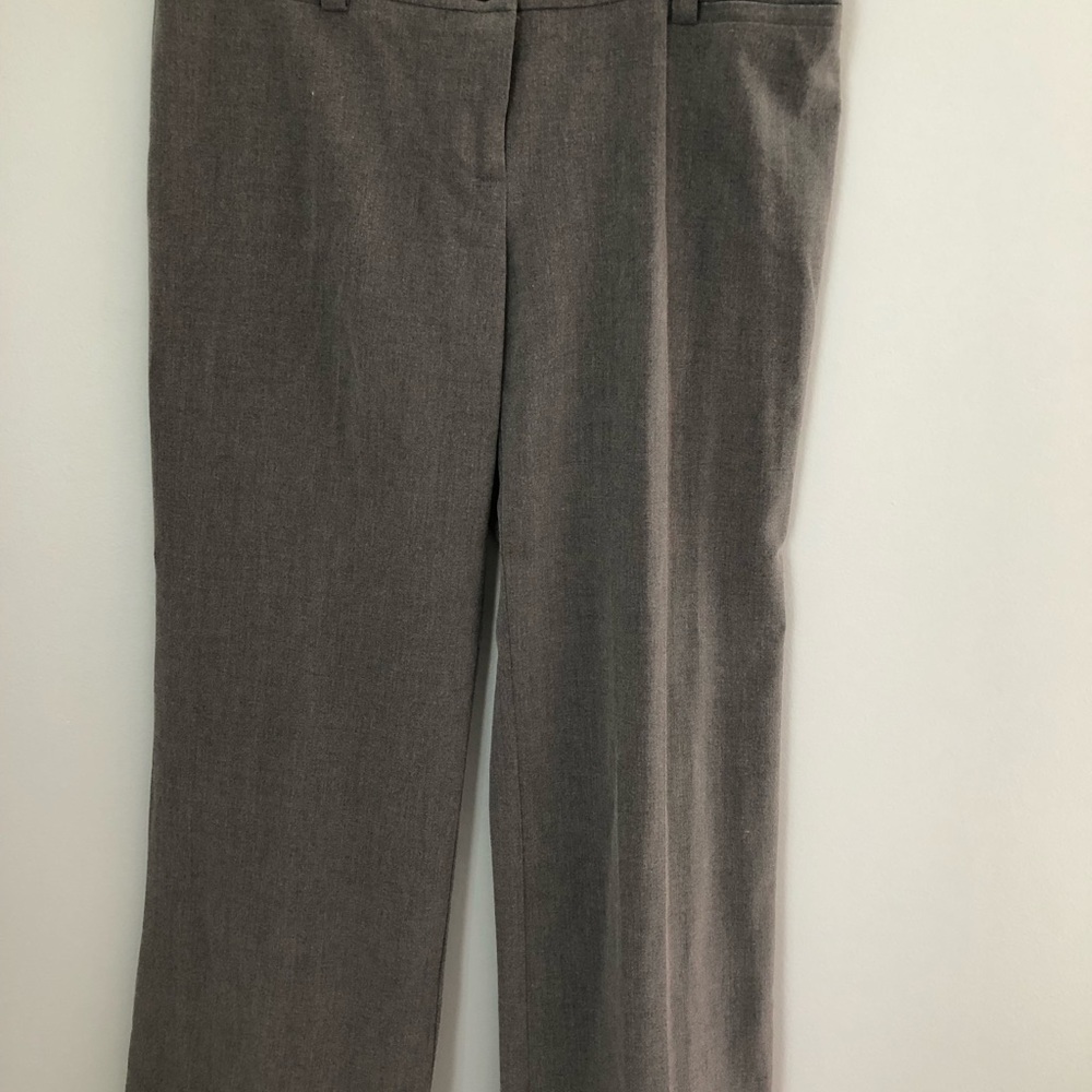 Gray dress pants